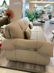 Leather Green Combination Sofa High Density for Living Room