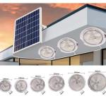 Remote Control Solar Ceiling Light For Indoor Outdoor Home House Waterproof