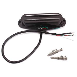Wholesale Ceramic Single Coil Bass Pickup Dual Rails DC Resistance 9~10kΩ With Screws Springs from china suppliers