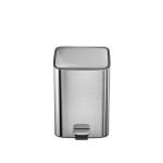 Stainless Steel Pedal Trash Can 18L Capacity Soft Close Stylish Household Waste