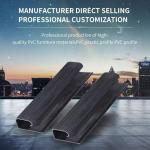 Wholesale PVC Electronic Wire Cable Pipe Floor Trunking Pipe J Channel PVC