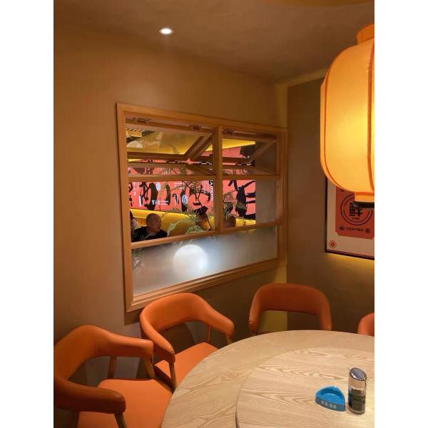 European Design Space-Saving Aluminium Soundproof Thermal Break Folding Window Aluminum