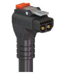 Multi Pin Low Voltage 300V DC Hybrid Power Connector IP54 Waterproof