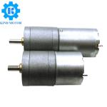Mini diameter 25mm 24volt 80rpm 400 rpm electric gear motor with metal reduction