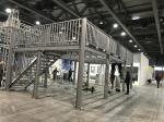High Strength Galvanized H Section Light Steel Structure Building Exhibition