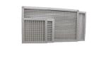 Aluminum Frame Pre Pleated Panel Air Filter