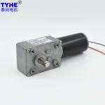 58W 15rpm Brushless DC Worm Gear Motor 24V Anti Interference For Smart Home