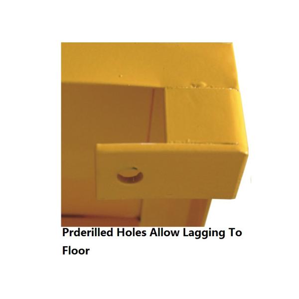 Expanded Metal Oxygen Cylinder Storage Cages , Twin Door Gas Can Storage Cabinet