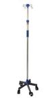 Movable Hospital Use Stainless Steel IV Stand Aluminum Alloy Cheap IV Pole