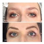 Rose Red Copper Permanent Makeup Machine Pen For Eyebrow Lips