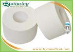 Cotton White Athletic Tape For Trainers Strapping , Adhesive Sports Wrap Tape