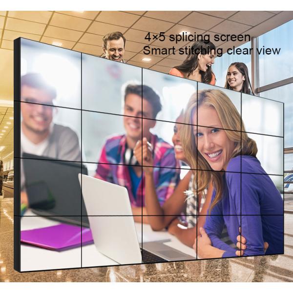 Samsung 55 Inches Digital Signage Video Wall , 3.5mm Video Wall Monitors Signal Input