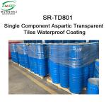 SR-TD801 Single Component Aspartic Transparent Tiles Waterproof Coating