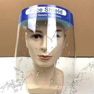 Wholesale Anti Fog Full Face Shield , Chemical Resistant Face Shield 0.25mm Thickness Material from china suppliers