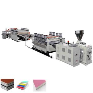 Wholesale WPC PVC Foam Board Plastic Sheet Extruder Machine Electric Heating from china suppliers