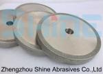 Electroplated Flat Diamond Grinding Wheel For Grinding Tungsten Carbide Glass