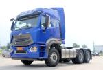 Left Hand Driving Prime Mover Tractor , 6X4 420HP 10 Wheeler Tractor Head