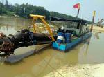 Malaysia 14 inch 300m3/h sand cutter suction dredger for river sand pumping