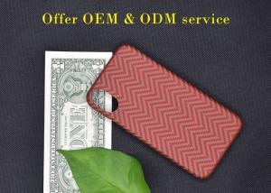 Wholesale Orange Color Real Aramid Fiber Phone Case For iPhone X , Protective Case from china suppliers
