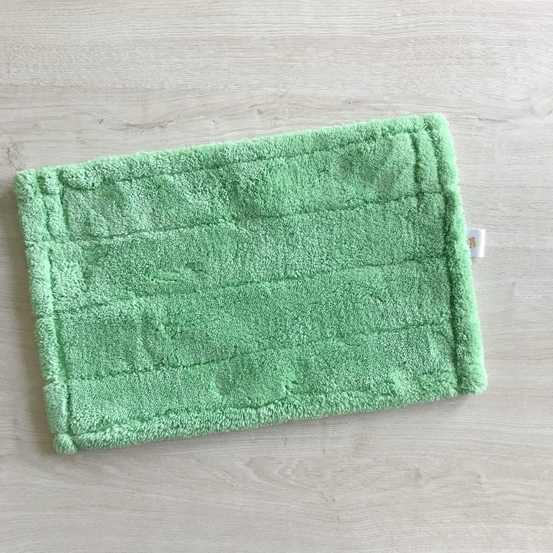 100% polyester absorb water flat mop house keeping wet mop Chinese suppiler with scrape
