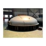 Large Carbon Steel Hemispherical Dished Head for Customized Water Tank and Pipe