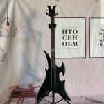 Custom Special Shape 4 Strings Electric Bass Guitar Basswood Body with Matte