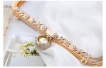 Noble Imitation Pearl Lock Carpet Bag Frame With Chain Loops