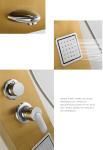 Aluminium shower column/shower panel HDB-1514 1600X200X75