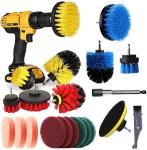 20 Pieces 0.9 Kg Drill Brush Power Scrubber Cleaning Brush For Auto Tile Corners