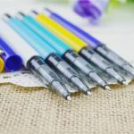 Gel pen,Promotional gel-ink pen with cap,black rubber gel-ink pen,