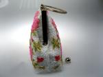 2012 handmade rose beaded ladies clutch evening bag G20428