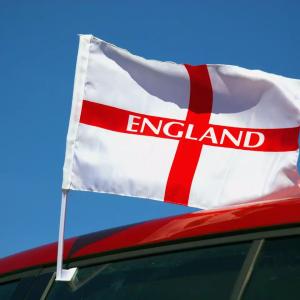 Wholesale Screen Printed NFL Car Flag 30x45cm National Car Flag Customization from china suppliers