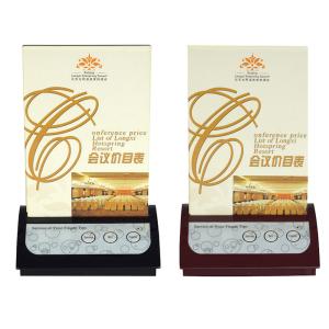Wholesale Table stand menu holder restaurant equipment waiter buzzer calling system from china suppliers