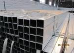 High Deformability Galvanized Steel Square Tubing , Galvanized Steel Square Pipe