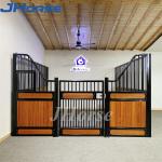 Pressure Welding Horse Stall Fronts With Wooden Powder Coated Farm Equipment