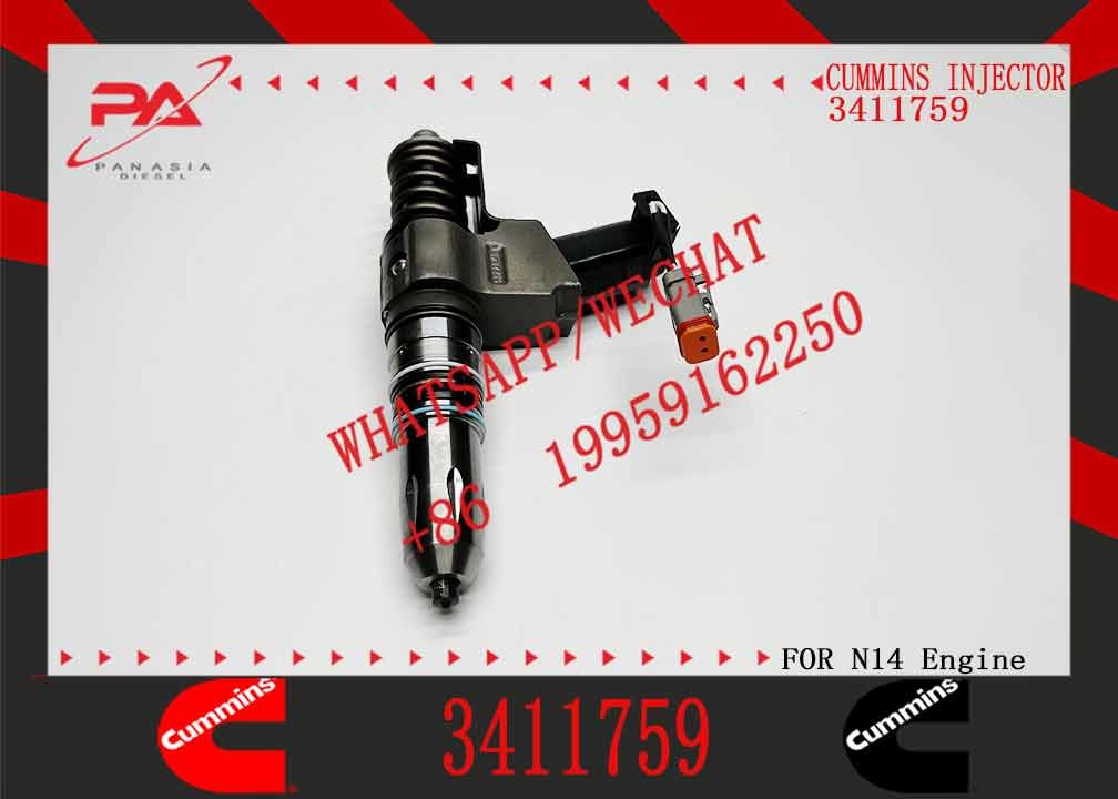 3411759 Diesel Fuel Injector N14 Common Rail Injector 3411766 3411691 3411767