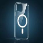 Universal Transparent Mobile Phone Cases Shockproof Magnetic Clear Phones Cover
