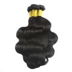 Soft Smooth 9A Indian Human Hair Bundles Strong Weft Thick And Full Ending