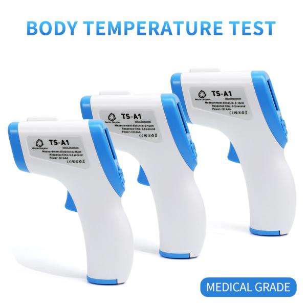 LCD Electronic Digital Thermometer , Non Contact Digital Thermometer 1-15cm Distance