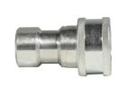 Zinc Plated hydraulic quick disconnect couplings, Carbon Steel Hydraulic