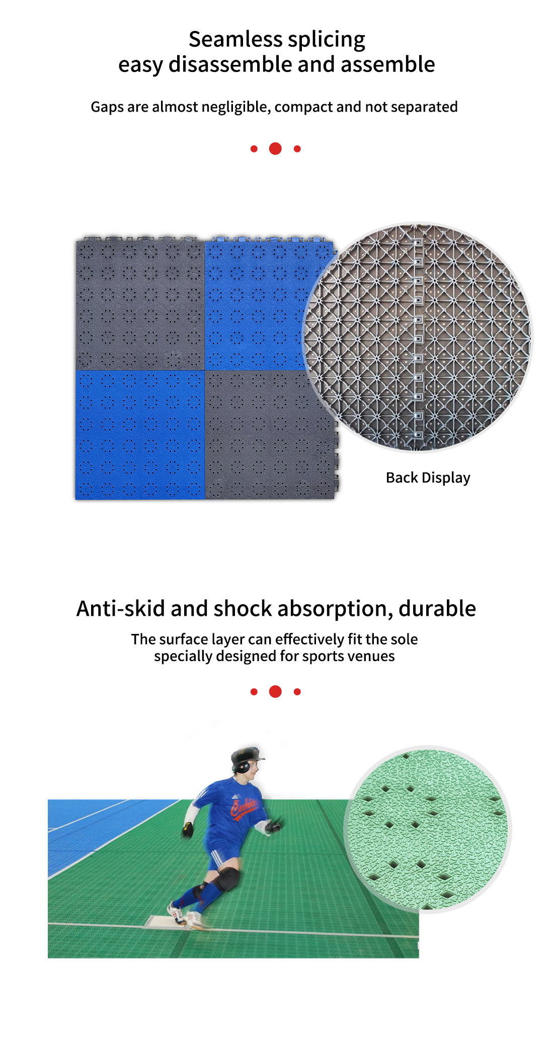 Slip Resistant Playground Flooring EPDM Rubber Block For Kindergarten Color Safety