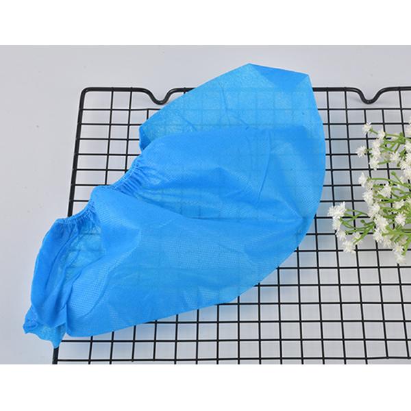 Dustproof Disposable Shoe Covers Waterproof Anti Skid Hospital Booties White/Blue/Pink