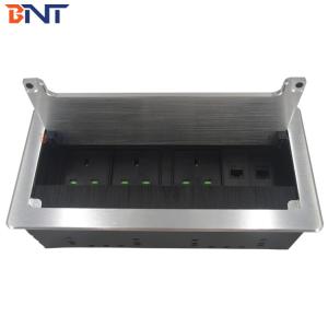 Wholesale aluminum allouy material hidden design desk flip up power socket from china suppliers