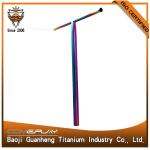 Adult Titanium Scooter Bars Ti Alloy Replacement Pro Scooter Rainbow Bar