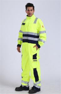 Wholesale Hi Vis Light Weight Anti Static Flame Retardant Overalls from china suppliers