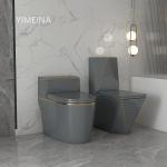 Siphon Flushing Button Sanitary Ware Toilet One Piece P Trap S Trap