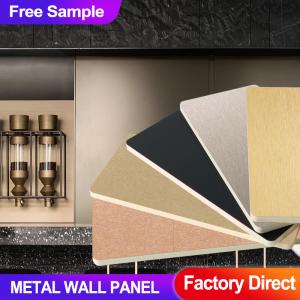 Wholesale Metal Wall Panel Bamboo Charcoal Wood Veneer For Interior Decor With Free Sample from china suppliers