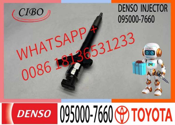 High Quality Standard Size Fuel Injector 095000-7660 23670-0R190 Truck Fuel