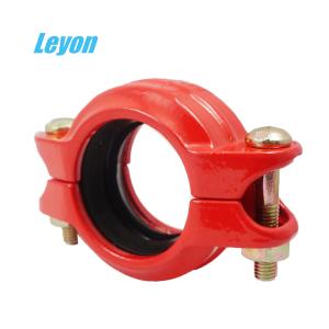 Wholesale Grooved Rigid/Flexible Coupling Fire Fighting Grooved Fittings DN50 - DN200 Ductile Iron Pipe Fittings from china suppliers