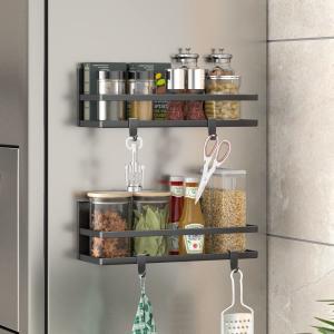 Wholesale Classification Non-folding Rack Kitchen Storage Iron Wall Mount Spice Rack Organizer from china suppliers